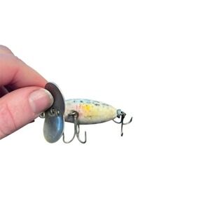 Vintage Argobast Fishing Lure Spinner Propeller Double Treble Hook MCM Retro